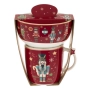 Комплект коледна чаша и купа Mercado Trade, Лешникотрошачката, Червен, снимка 1