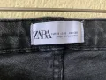 Тъмносиви дънки ZARA с цепки, снимка 5