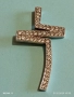 Уникален стилизиран кръст с инкрустирани цирконий подходящ аксесоар за специални поводи 30679, снимка 6