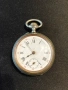 Швейцарски джобен часовник с посребрени капаци 1905г. - 10 РУБИНА - ПРОМОЦИЯ, снимка 2