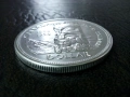 1 долар 1958 година Канада сребро, снимка 7