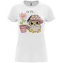 Нова дамска тениска с Бухалче - For you в бял цвят, снимка 1 - Тениски - 45079265