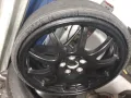 Сгъваема резервна гума патерица 20цола за Tesla модел S, модел X, BMW X5, X6 и др., снимка 4