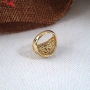 Пръстен с 14К златно покритие 224853, снимка 3