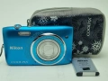 Nikon Coolpix S3500 Blue 20.1MP, снимка 1