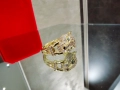 CARTIER Panthere de Cartier Gold Paved Head Diamonds Пръстен, снимка 6