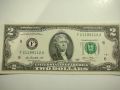 Банкнота от два долара  емисия 2003г., снимка 1 - Нумизматика и бонистика - 45714257