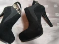 Дамски кожени обувки на висок ток Nine West, снимка 4
