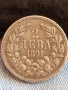 Сребърна монета 2 лева 1891г. Царство България Цар Фердинанд първи 52778, снимка 6