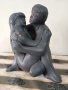 Статуетка на влюбена двойка, снимка 1