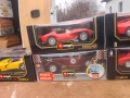 МЕТАЛНИ КОЛИ 1:18 Нови в кутия Bburago, снимка 5