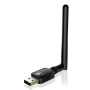 Нов WiFi USB адаптер 600Mbps с антена 2.4/5GHz за лаптоп/PC, снимка 1