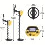 Металотърсач GTX-4080, за злато и други метали с подобрена антена, високопрецизен, снимка 4
