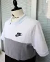 Nike heavy cotton colourblock -мъжка поло тениска размер L , снимка 3