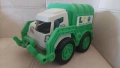 Голям зелен боклукчийски камион, снимка 1