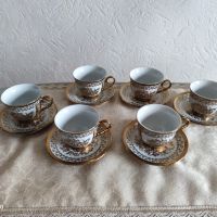 Красиви комплект чашки за кафе - Япония, снимка 1 - Сервизи - 45526058