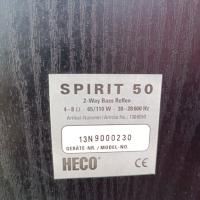 Heco spirit 50 , снимка 9 - Тонколони - 45010370
