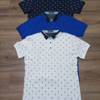 Мъжка блуза код 105 -  бяла, снимка 1 - Тениски - 45350898