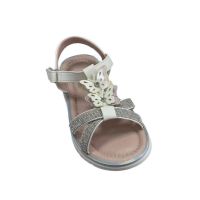 Елегантни детски сандали за момиче - със свеж дизайн и красив пеперуден акцент, снимка 2 - Детски сандали и чехли - 45306007