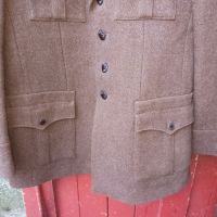 Стара зимна ОФИЦЕРСКА шаячна униформа , " въшкарник ", снимка 3 - Антикварни и старинни предмети - 45224323