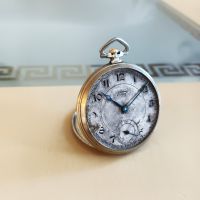 Джобен часовник ТИСОТ TISSOT LOCLE 1937г, снимка 10 - Антикварни и старинни предмети - 45192282