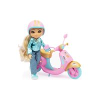 UNIQUE EYES Кукла с реалистични очи с мотор скутер 25см, снимка 3 - Кукли - 45527124