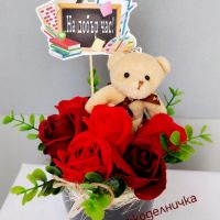 Букет от рози, снимка 2 - Други стоки за дома - 45724674