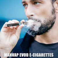 Нов Комплект Електронни Цигари Manvap EVOD 2 в 1 с 8 Вкуса Без Никотин Вейп Писалки, снимка 9 - Други - 45973150