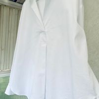 Модерна бяла блуза/ риза/туника, снимка 7 - Ризи - 45209584