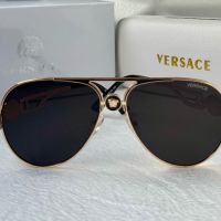 Versace мъжки слънчеви очила авиатор унисекс дамски, снимка 10 - Слънчеви и диоптрични очила - 45584980