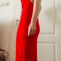 Дамска червена рокля с гол гръб, снимка 6 - Рокли - 39033296