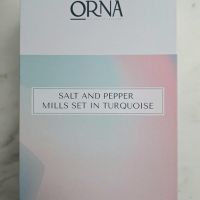 Нов Луксозен Комплект Мелници ORNA за сол и пипер Идеален Подарък, снимка 8 - Други - 45188494