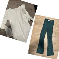 Плетен панталон и боди, снимка 1 - Детски комплекти - 45537879