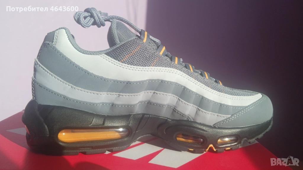Мъжки маратонки Nike Air Max 95 Cool Grey Sundial, снимка 1