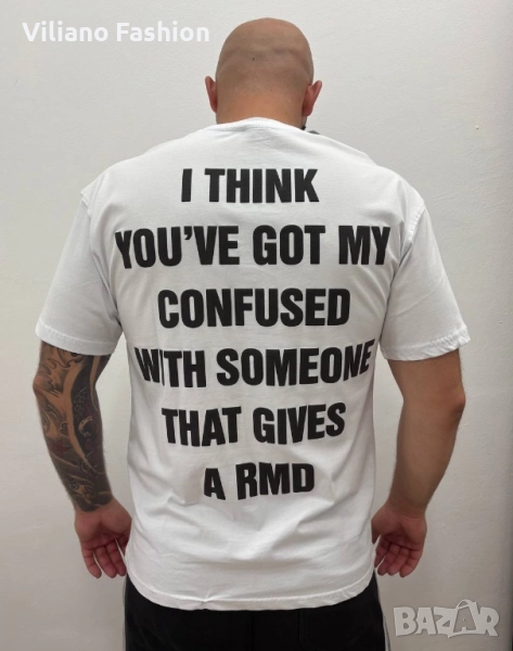 Мъжка тениска I THINK, снимка 1