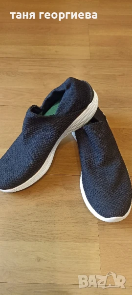 черни кецове тип чорап, снимка 1