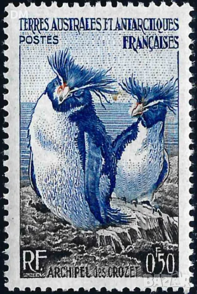 Френски Антарктически територии 1956 - фауна MNH, снимка 1