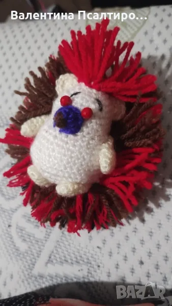 Таралеж че амигуруми , снимка 1