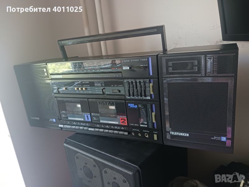 Касетофон TELEFUNKEN HP 204, снимка 1