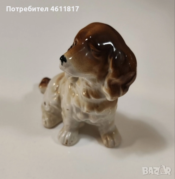 Порцеланова фигура Куче, снимка 1