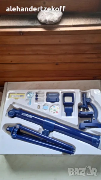 Детски микроскоп и телескоп, снимка 1