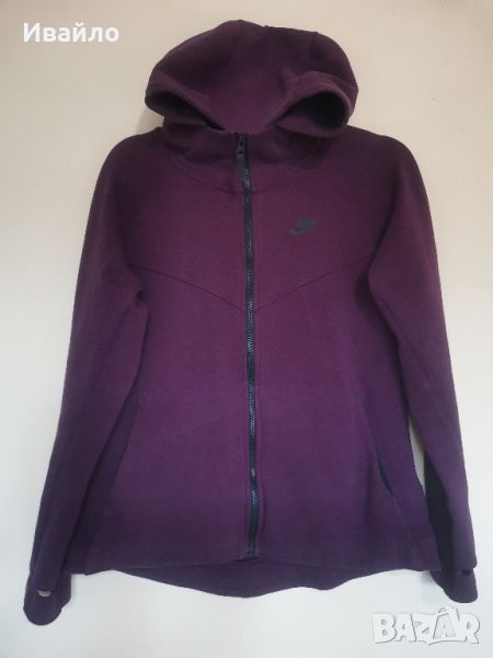 Nike NSW Tech Fleece Hoodie FZ Bordeaux. 

, снимка 1