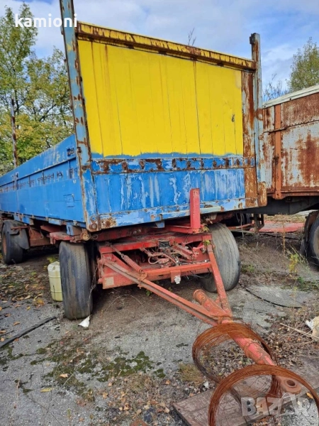 Двуосно ремарке BDF,БДФ, снимка 1