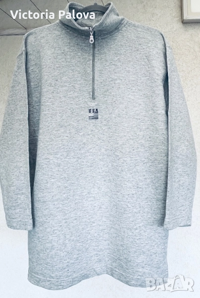 Худи/ блуза с цип LAURA GIANETTI унисекс, снимка 1