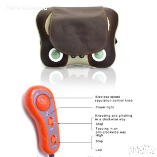 Масажна възглавница загряваща TV84, снимка 1