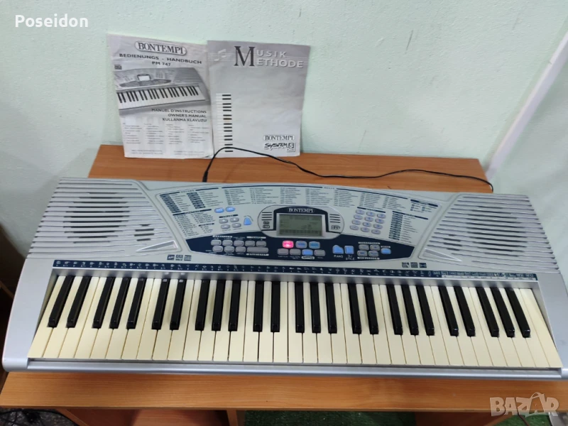 Синтезатор Bontempi PM 747, снимка 1