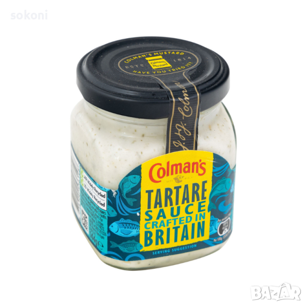 Colman’s Tartare Sauce / Колманс Сос Тартар 144гр, снимка 1