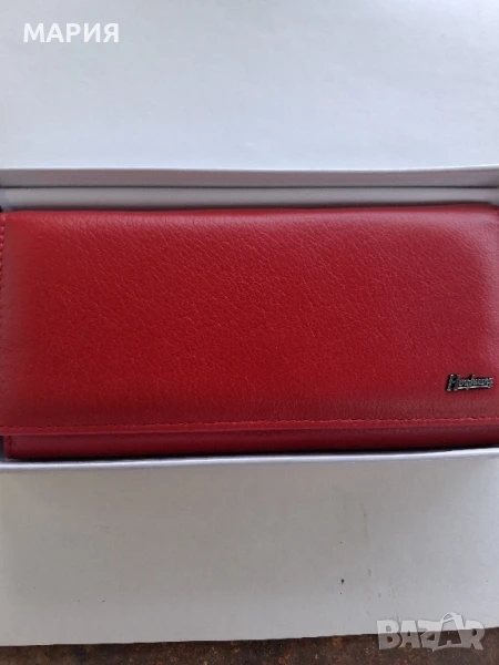 Дамско портмоне-естествена кожа, снимка 1