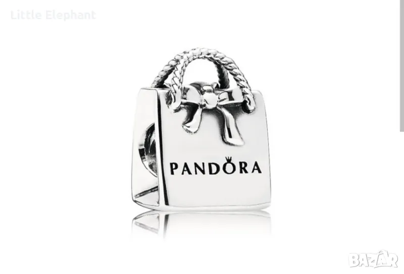 Сребърен елемент Пандора чанта/нов, снимка 1