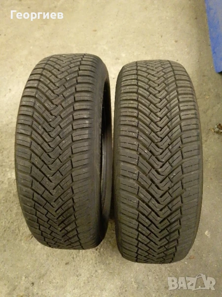 сезонни гуми 2 броя 185 60 15 цола Континентал , снимка 1
